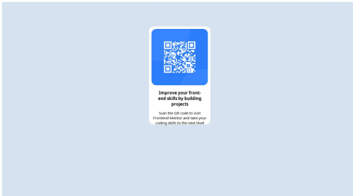 QR-code component solution coding challenge solution