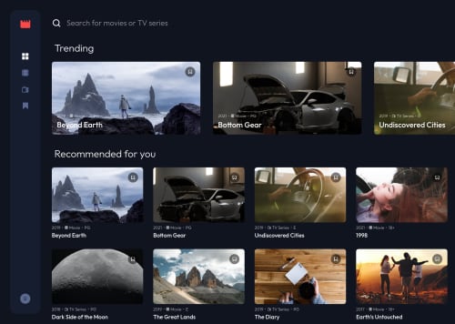 Entertainment Web App coding challenge solution