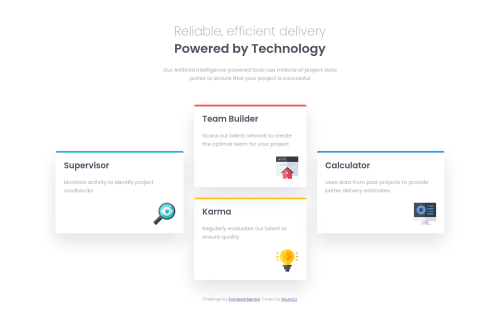 Responsive Layout Using CSS Grid coding challenge solution