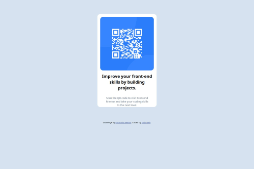 QR Code Basic Task coding challenge solution