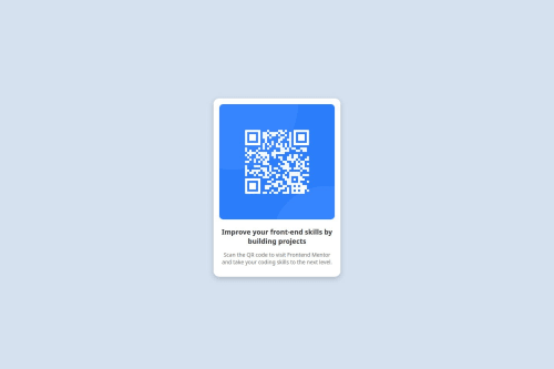 QR code coding challenge solution