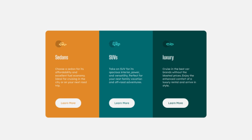 3-column-preview-card-component-main using HTML & CSS3 coding challenge ...