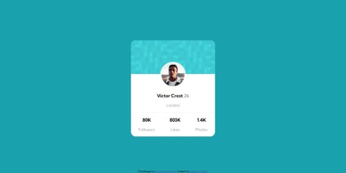 Profile Card Component make with HTML, CSS no frameworks coding ...