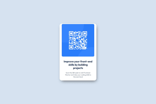 QR Code Component Challenge coding challenge solution