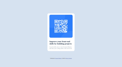 Mobile-first design using HTML and CSS coding challenge solution