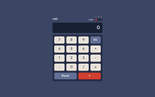 Calculator using nuxt 3 coding challenge solution