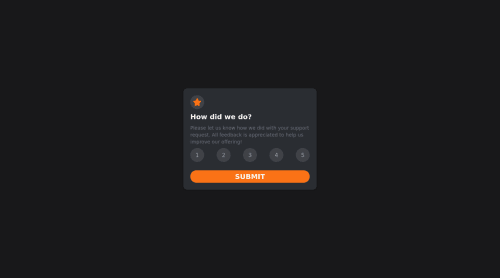 Interactive Rating Component using Tailwind and AlpineJS coding ...