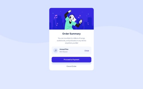Component made with CSS Grid and Flex coding challenge solution