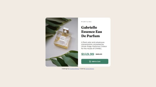 Responsive product preview card using HTML and CSS with flexbox coding ...