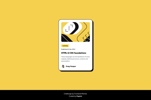 Responsive landing page using Tailwind CSS coding challenge solution