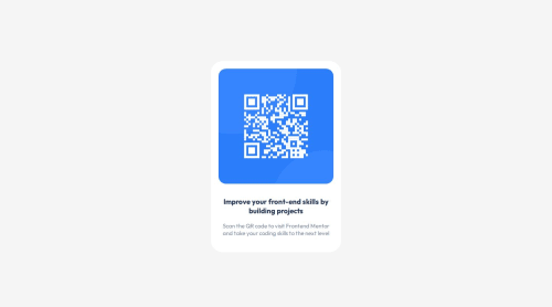 QR code coding challenge solution