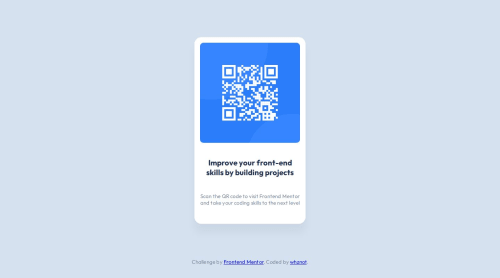QR Code Component coding challenge solution