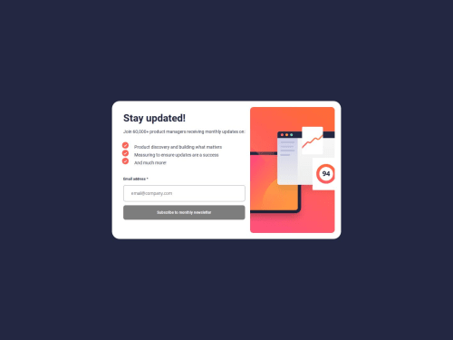 Email Validator with logo animation coding challenge solution