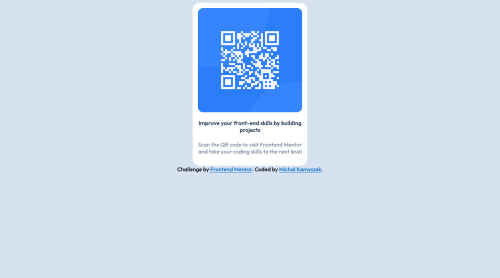 designing a qr code scanner using html and css coding... Frontend Mentor | QR code solution using html and CSS coding challenge ...