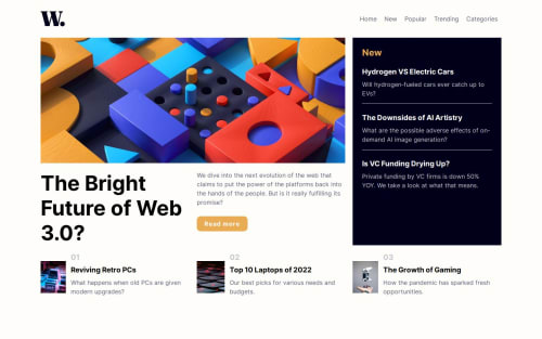 Ussing Css Grid coding challenge solution