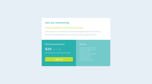 HTML + CSS Grid layout system page coding challenge solution