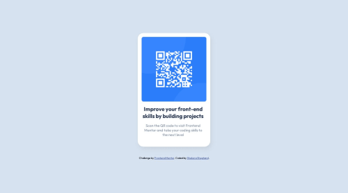 QR Code Component coding challenge solution
