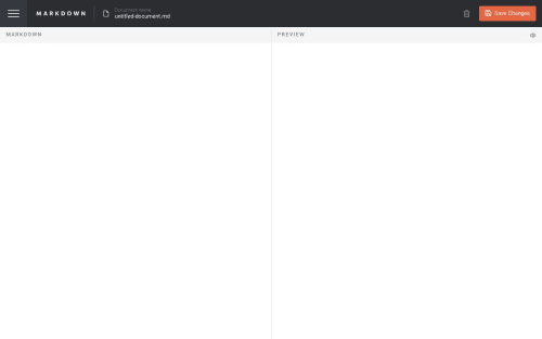 In-browser markdown editor - React, Typescript, localStorage coding ...