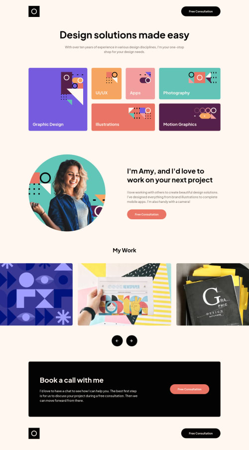 Responsive Design Portfolio using CSS grid, flexbox and clamp () coding ...