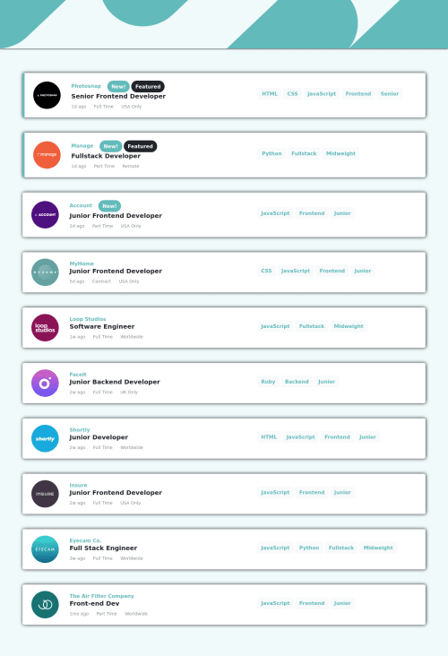 Frontend Mentor | Plain vanilla js and css coding challenge solution