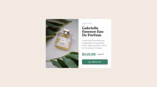 Responsive layout using nextjs and css flexboxes coding challenge solution