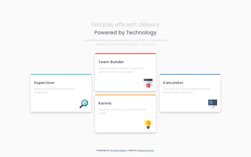 Frontend Mentor | flexbox, BEM CSS coding challenge solution