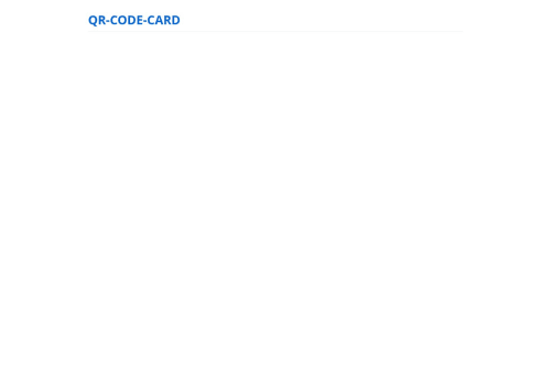 QR-CODE-CARD Using Basic HTML and CSS coding challenge solution