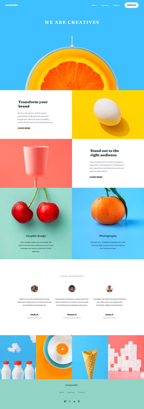 Frontend Mentor | Responsive Landing Page Using CSS Grid coding ...