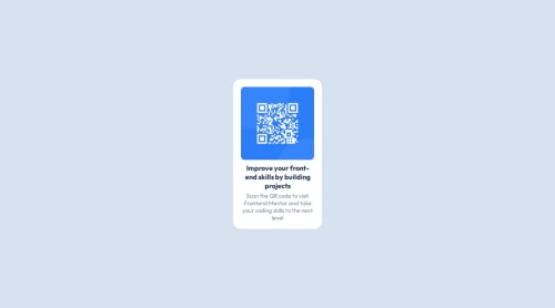 QR Code coding challenge solution