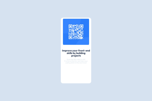 qr code component coding challenge solution