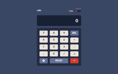 Calculator app with React.js coding challenge solution