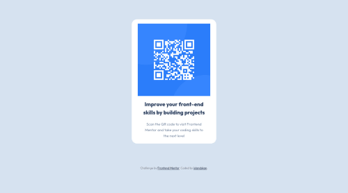 Responsive QR-code with dynamic grid layout and taskrunner coding ...