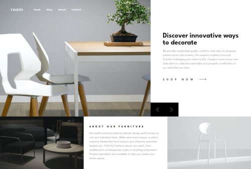 Responsive Room Home Page - Next React TS Tailwind coding challenge ...