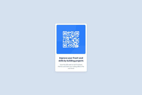 QR code using flex coding challenge solution