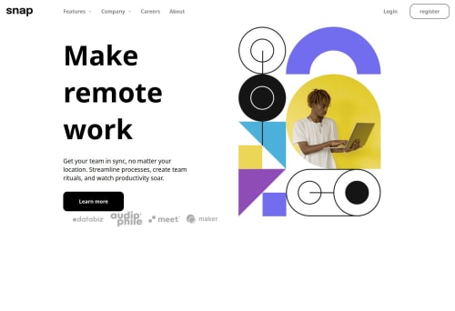 Intro section with dropdown using HTML, CSS and pure JS coding ...