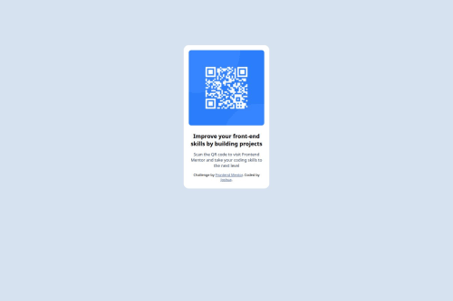 First project done of Frontend Mentor. coding challenge solution