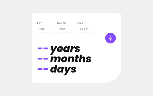 Age Calculator | React | Tailwind CSS | React Hook Form coding ...