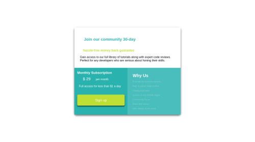 Responsive css grid and flexbox coding challenge solution