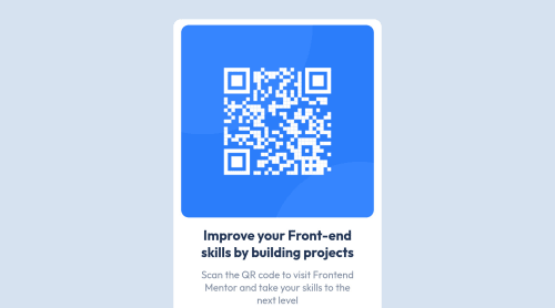 QR code component - solution(desktop) coding challenge solution ...