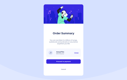 HTML and CSS coding challenge solution
