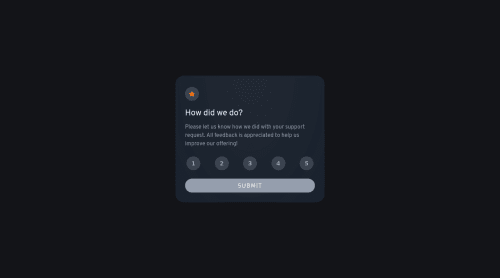 Interactive Rating Component built with Vue.js and Tailwind CSS coding ...