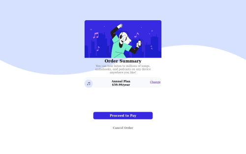 order-summary-component-main coding challenge solution