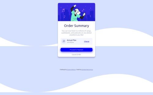 CSS HTML coding challenge solution