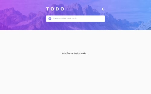 Todo App with React.js coding challenge solution