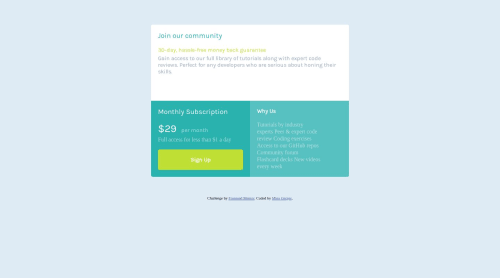 Responsive single grid view with Grid coding challenge solution