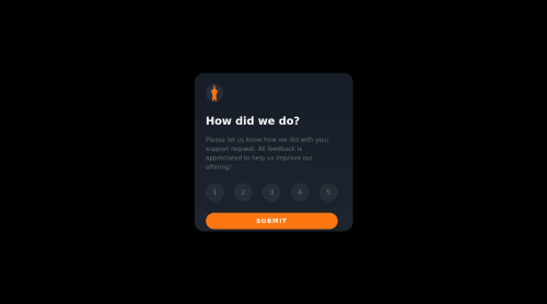 Frontend Mentor | interactive rating component using event delegation ...