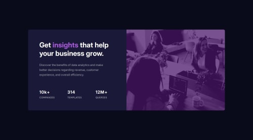 html + tailwindcss coding challenge solution