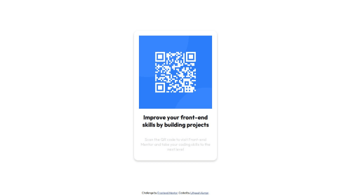 QR Code Design coding challenge solution