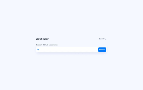 Frontend Mentor | github-user-search-app coding challenge solution