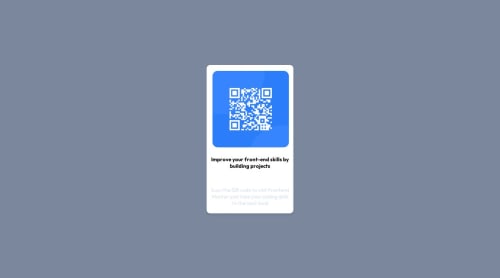 I used only html and css coding challenge solution